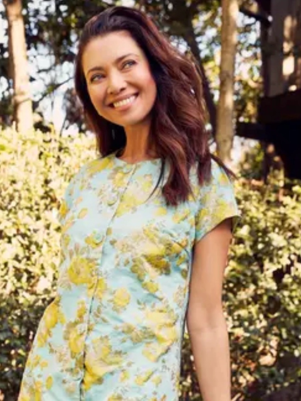 Abbey Glass Jacquard Dress
